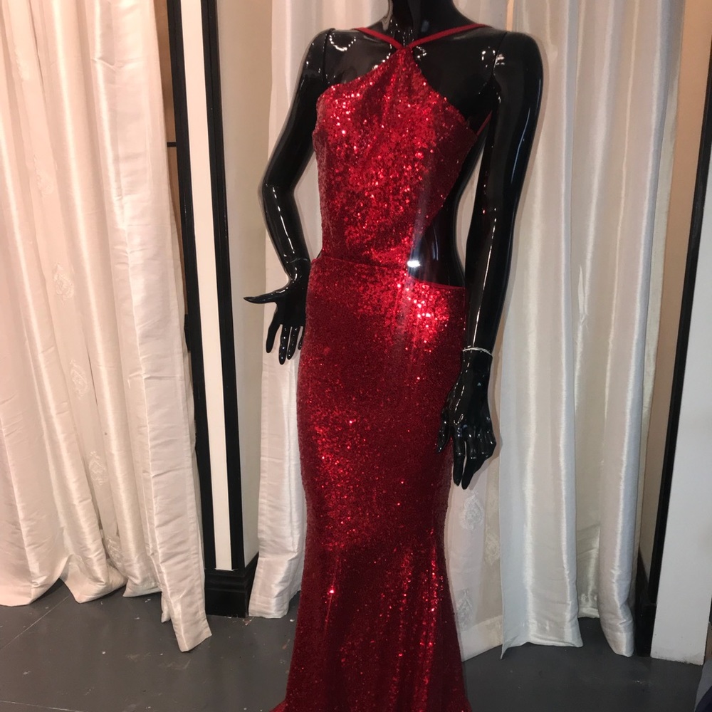 Sequin red dress by STELLO